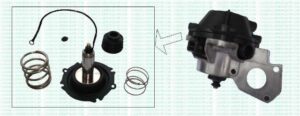 Kit do Posicionador Eletropneumático da Marcha Lenta Carburador Solex 2E 3E VW